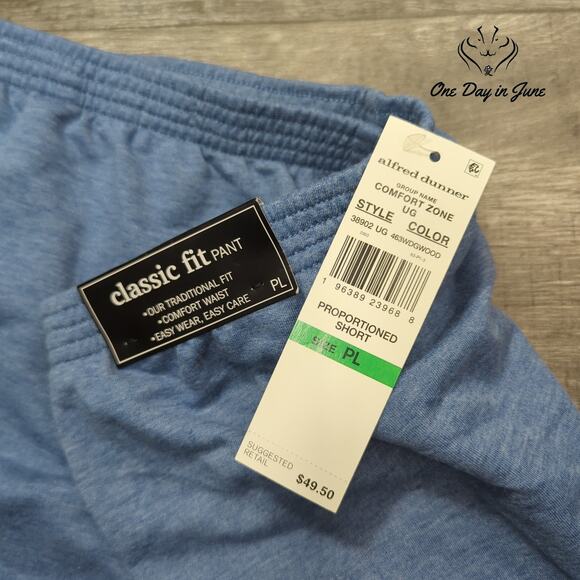 Alfred Dunner Petite Proportioned Short Pull On Pants Size PL - Picture 2 of 6